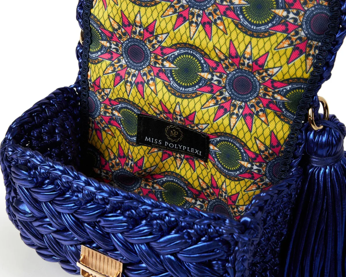 Borsetta SEVILLE blu elettrico - immagine 5