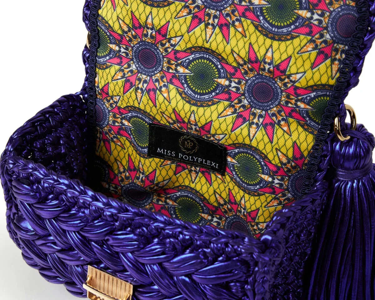 Borsetta SEVILLE viola scuro - immagine 5