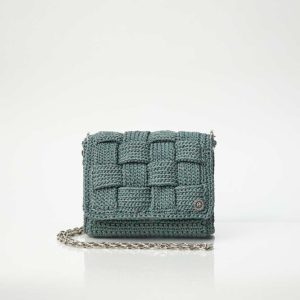 Borsetta tracolla a uncinetto PANDORA Grey