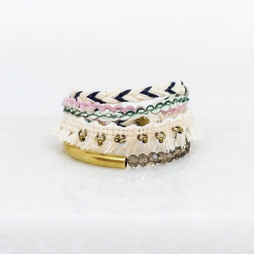 Bracciale in tessuto BOHO 204 - immagine 4