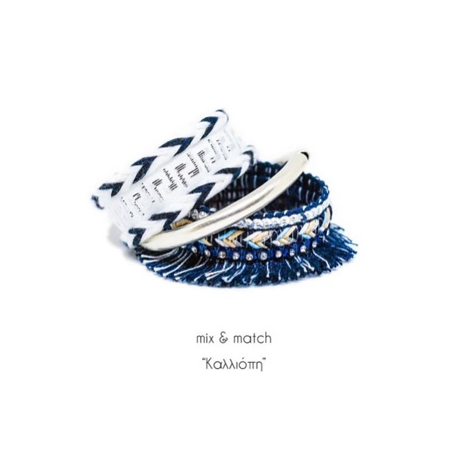 Bracciale in tessuto BOHO 230 - immagine 3