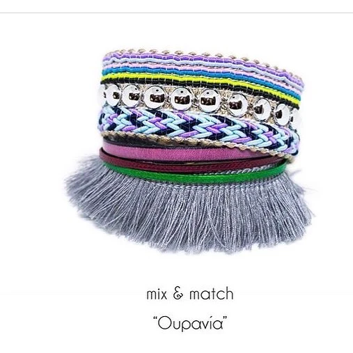 Bracciale in tessuto BOHO 232 - immagine 3