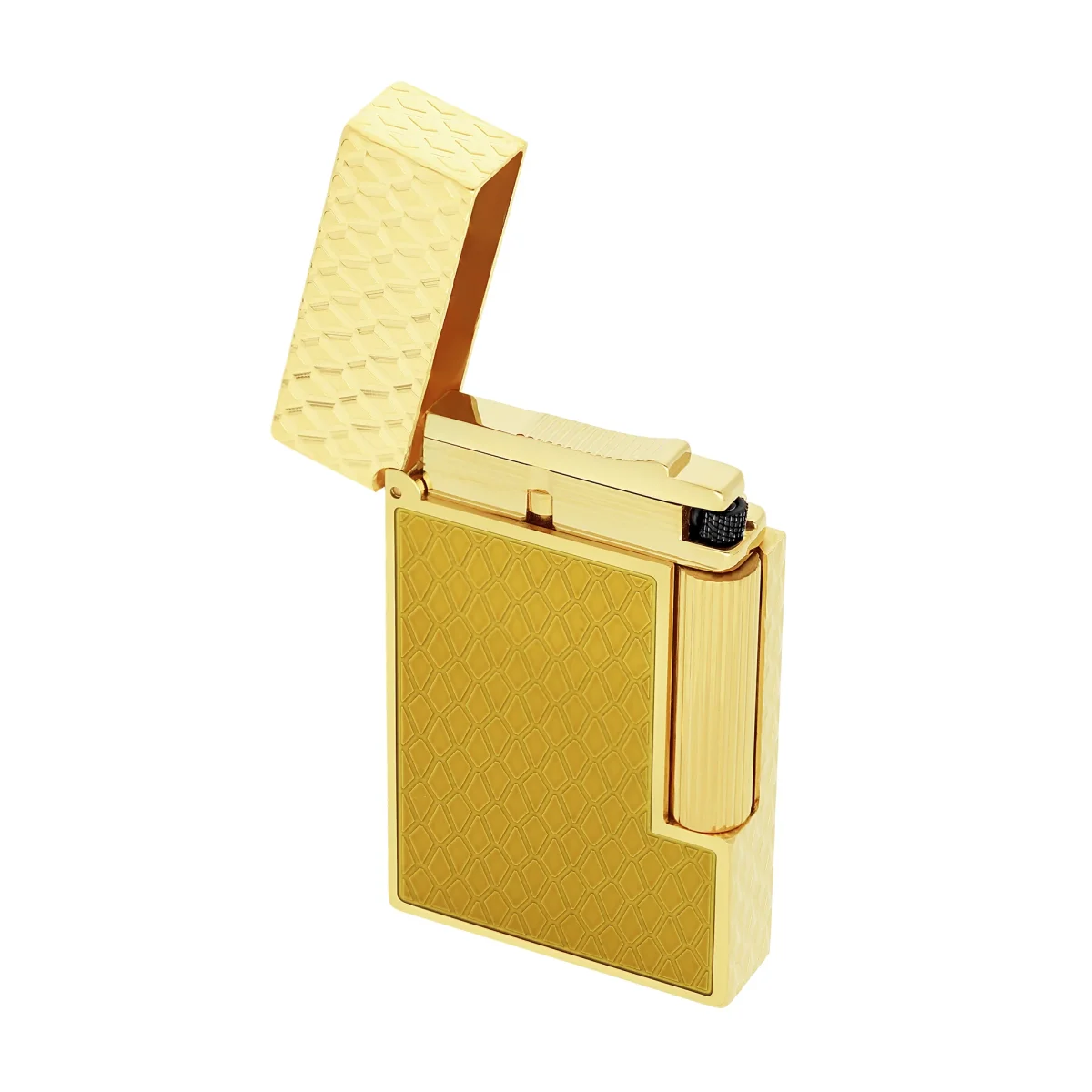 S.t.dupont accendino ligne 2 Lacca Dragon Miele uomo donna c16630 - immagine 3