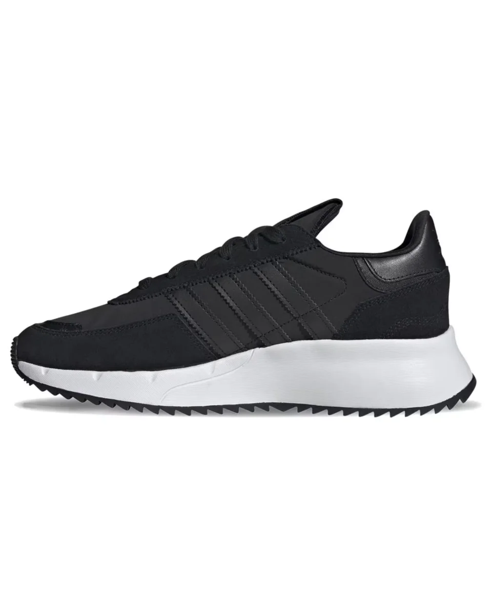 Adidas Pelle Nero Uomo - immagine 4
