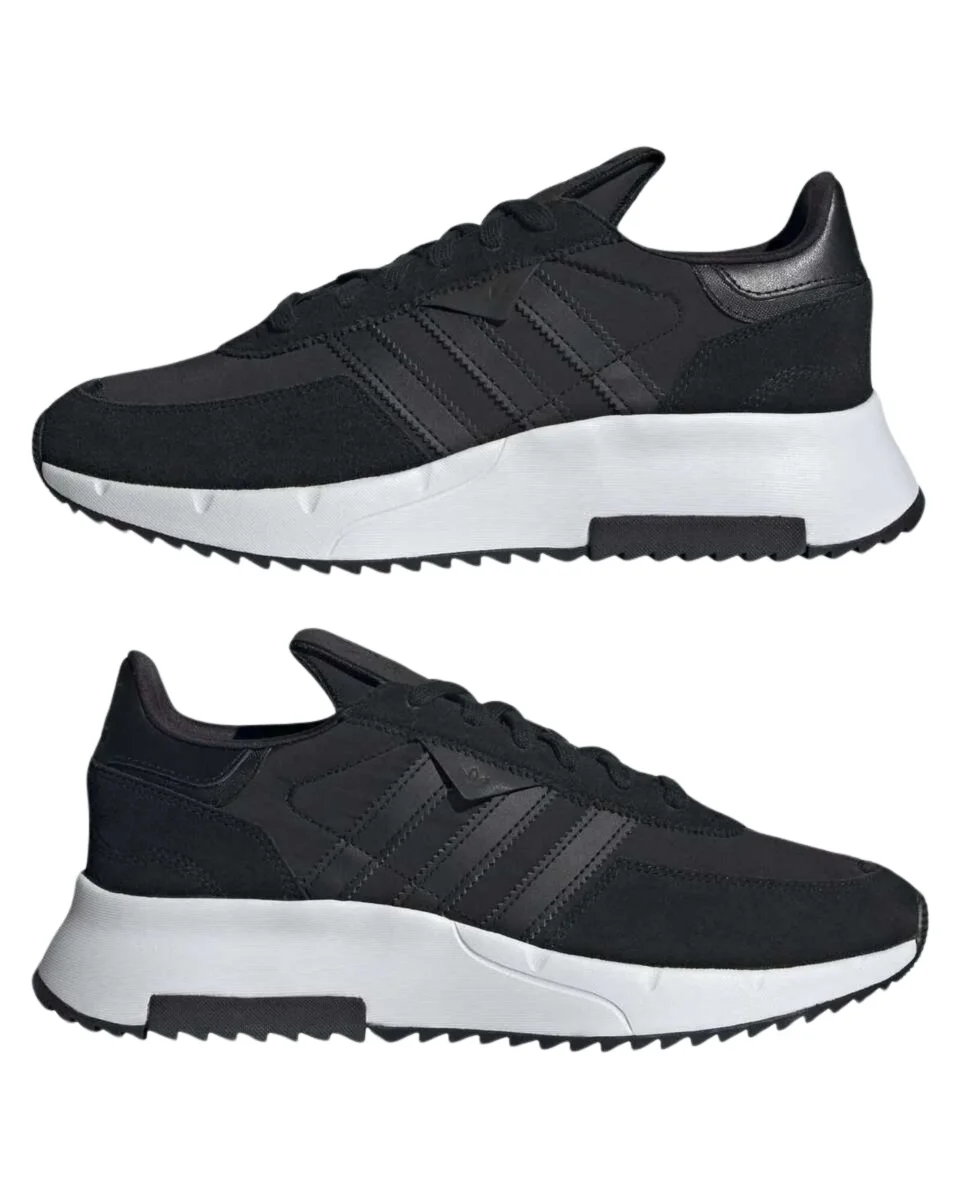 Adidas Pelle Nero Uomo - immagine 8