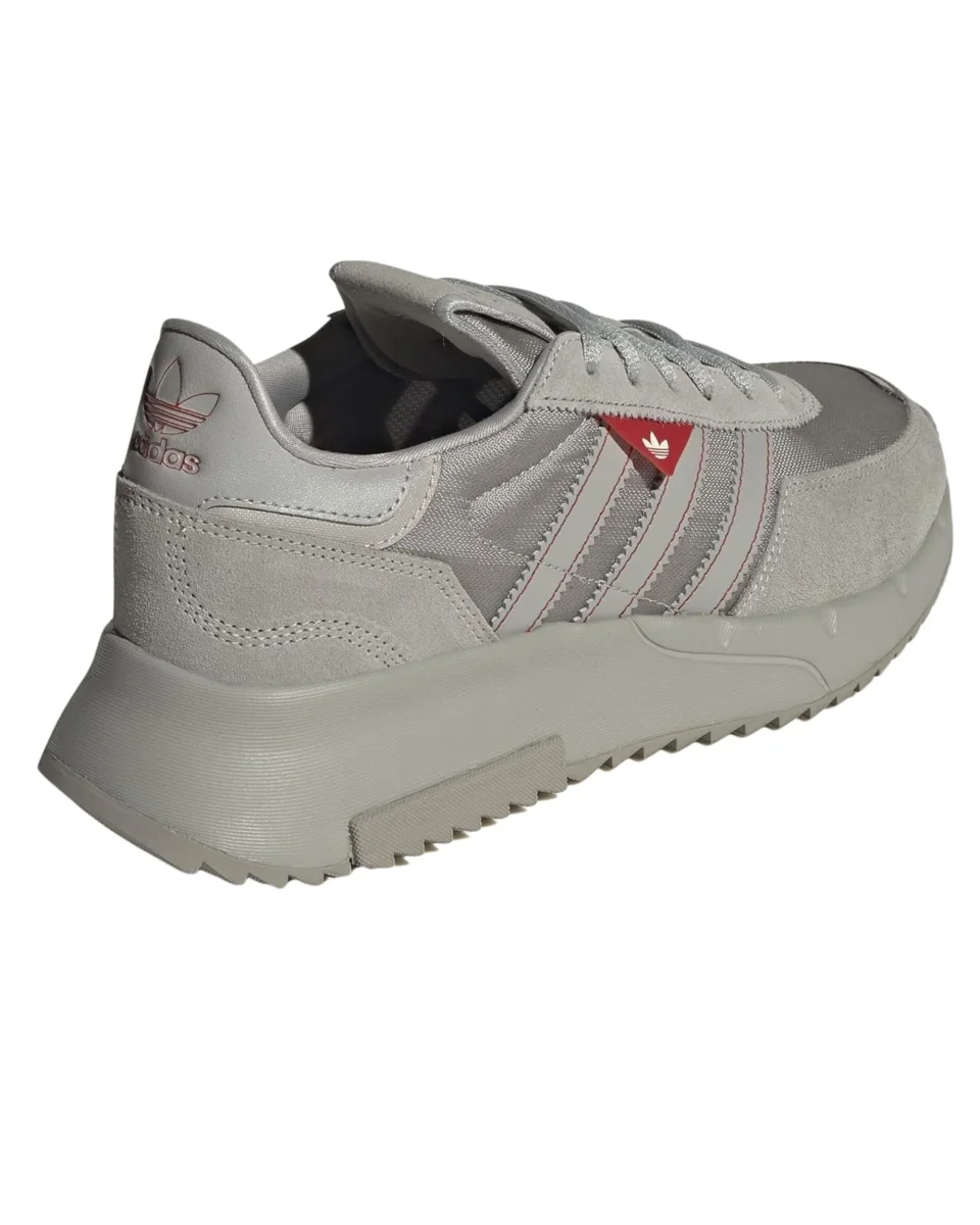 Adidas Tessuto Tecnico Grigio Uomo - immagine 4