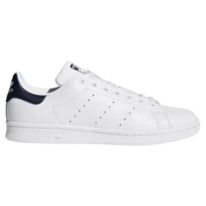 Adidas Sneaker Stan Smith in Pelle Bianco Nero Uomo