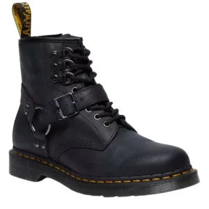 Dr. Martens Stivaletto 1460 Hdw Pull Up Nero Donna