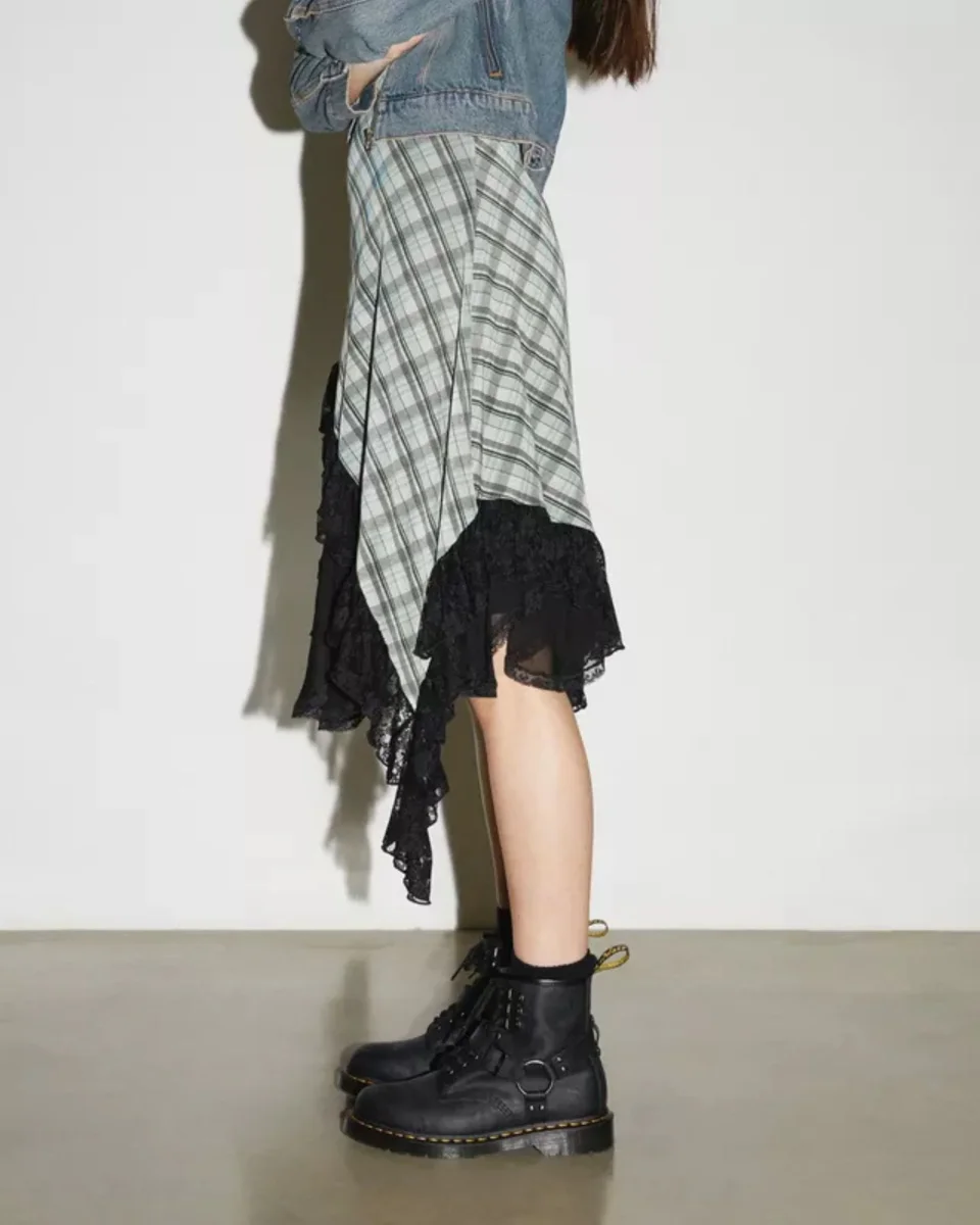 Dr. Martens Stivaletto 1460 Hdw Pull Up Nero Donna - immagine 9