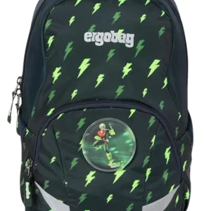 Ergobag Ergonomico Personalizzabile Eco Resistente Acqua Nero Bambino