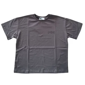 Gaelle Mezza Manica Paricollo Logo Grigio Donna