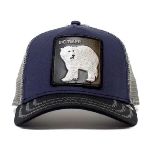 Goorin Bros. Baseball Trucker Cap Cappellino 'big Timer' Blu Unisex