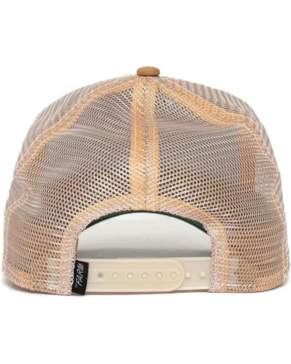 Goorin Bros. Baseball Trucker Cap Cappellino Marrone Unisex - immagine 4