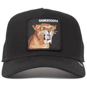 Goorin Bros. Trucker Cap Cappellino Baseball 'sabertooth' Nero Unisex