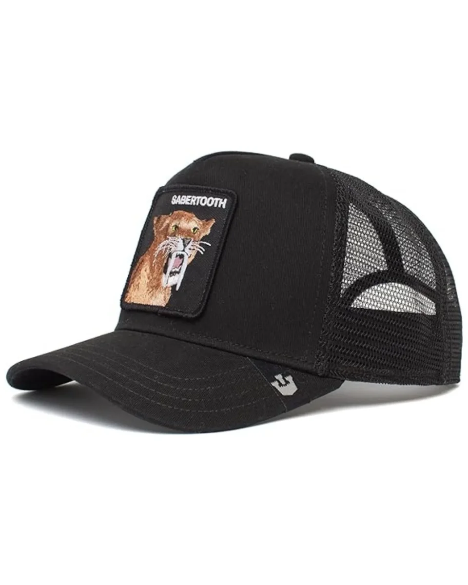 Goorin Bros. Trucker Cap Cappellino Baseball 'sabertooth' Nero Unisex - immagine 3