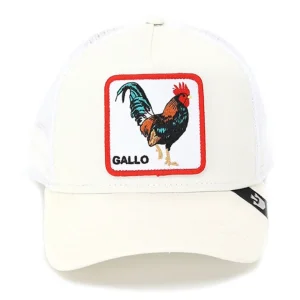Goorin Bros. Trucker Cap Cappellino Baseball 'the Farm' Bianco Unisex