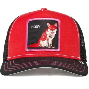 Goorin Bros. Trucker Cap Cappellino The Farm 'foxy' Rosso Nero Unisex