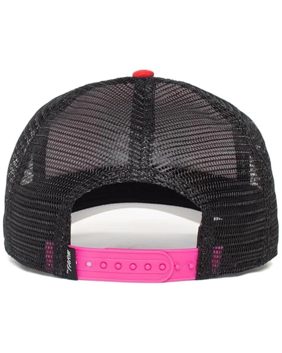 Goorin Bros. Trucker Cap Cappellino The Farm 'foxy' Rosso Nero Unisex - immagine 4