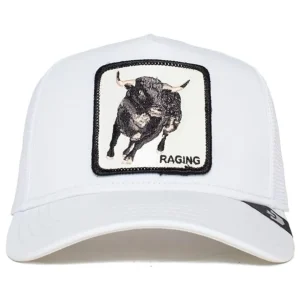 Goorin Bros. Trucker Cap Cappellino The Farm 'raging Bull' Bianco Unisex