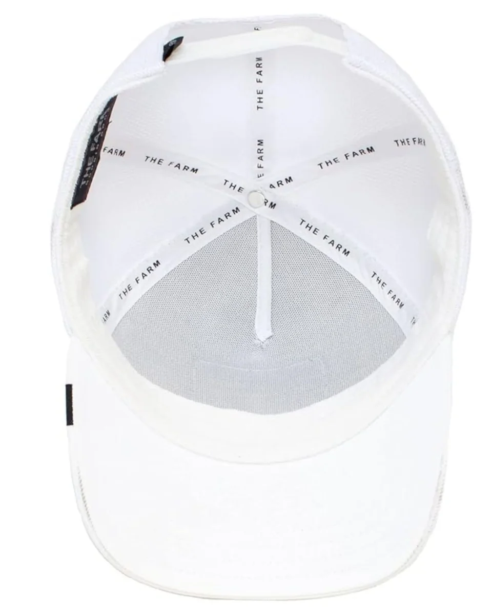 Goorin Bros. Trucker Cap Cappellino The Farm 'raging Bull' Bianco Unisex - immagine 5