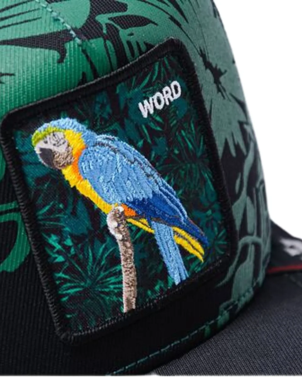 Goorin Bros. Cappelino Baseball Edizione Giungla 'jumble Fever' Nero Unisex - immagine 4
