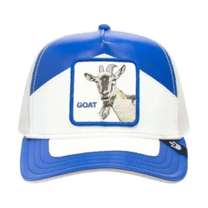Goorin Bros. Cappelino Baseball In Pelle Linea 'the Farm' Goat Bianco Unisex