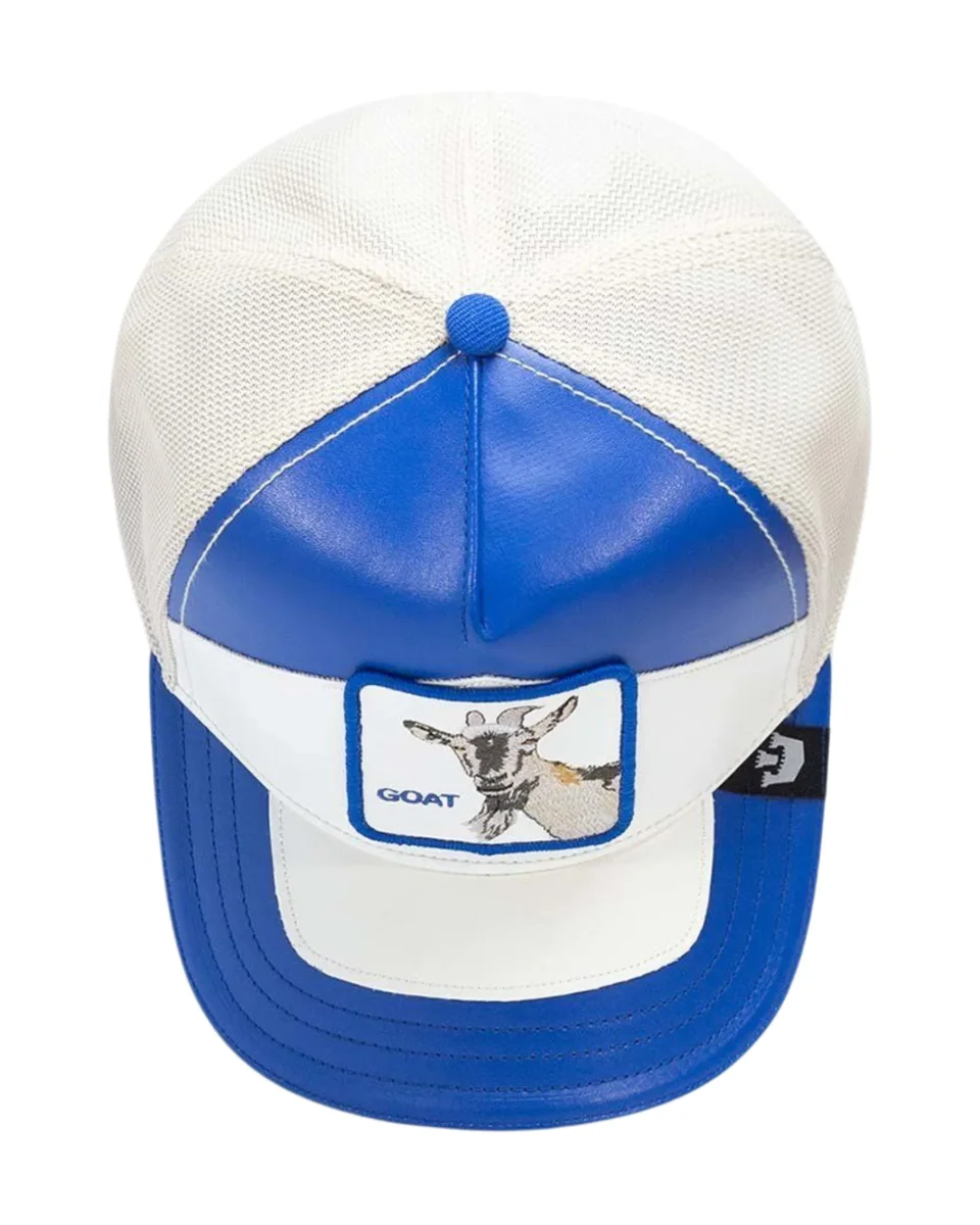 Goorin Bros. Cappelino Baseball In Pelle Linea 'the Farm' Goat Bianco Unisex - immagine 6