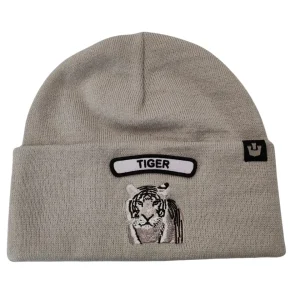 Goorin Bros. Cuffia Beanie Logo Ridotto The Farm 'soft Rock Tiger' Grigio Unisex
