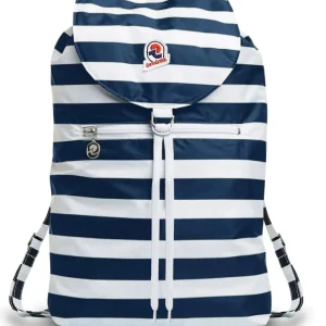 Invicta Sacca Verticale Leggero Motivo A Righe Blu Unisex