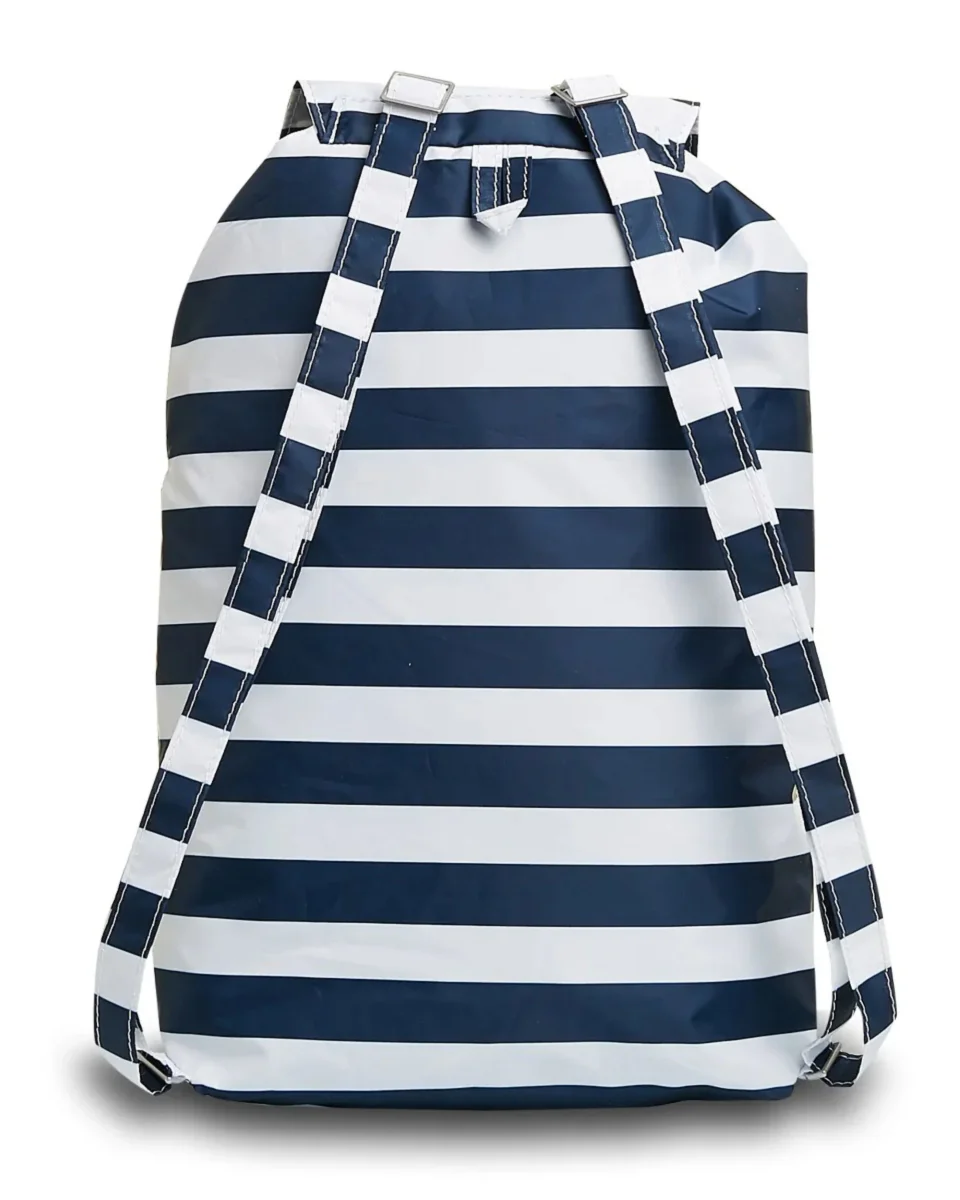 Invicta Sacca Verticale Leggero Motivo A Righe Blu Unisex - immagine 3