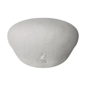 Kangol Cappello Coppola 504 Iconico in Lana Grigio Luna Unisex