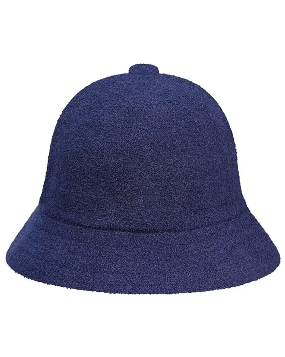 Kangol Cappello Pescatore Misto Clorofibra Acrilico Blu Navy Unisex - immagine 3