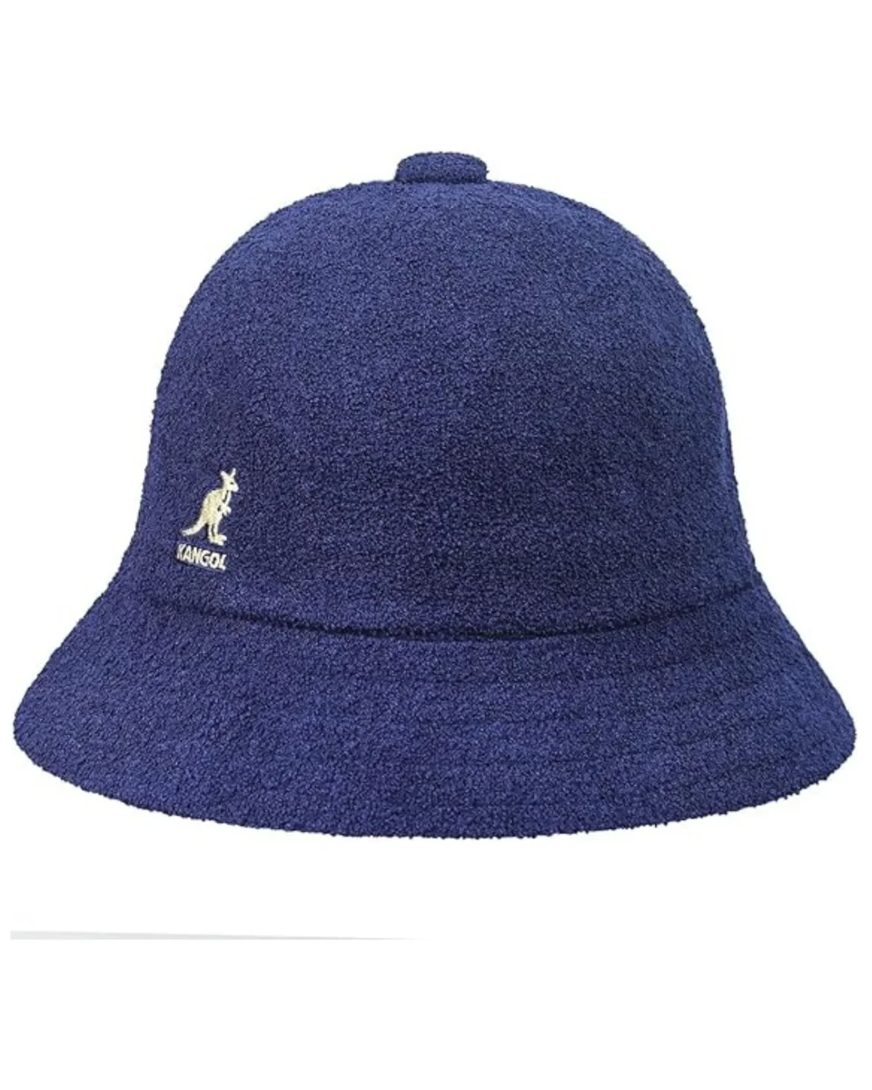 Kangol Cappello Pescatore Misto Clorofibra Acrilico Blu Navy Unisex - immagine 4