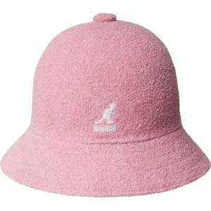 Kangol Cappello Pescatore Misto Clorofibra Acrilico Rosa Pepto Unisex