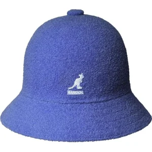 Kangol Cappello Pescatore Misto Clorofibra Acrilico Blu Unisex