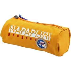 Napapijri Uomo Donna Zip 22x9x9 Cm Oro Unisex