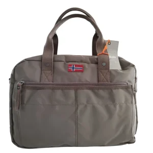 Napapijri Uomo Donna Zip 38x14x29 Cm Portapc Hel Beige Unisex