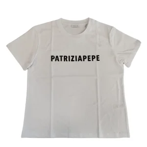 Patrizia Pepe Manica Corta Bianco Donna