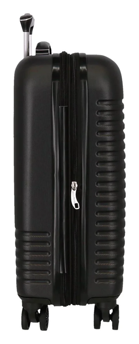 Roll Road Valigia Cabina 4 Ruote India 55cm Nero Unisex - immagine 6