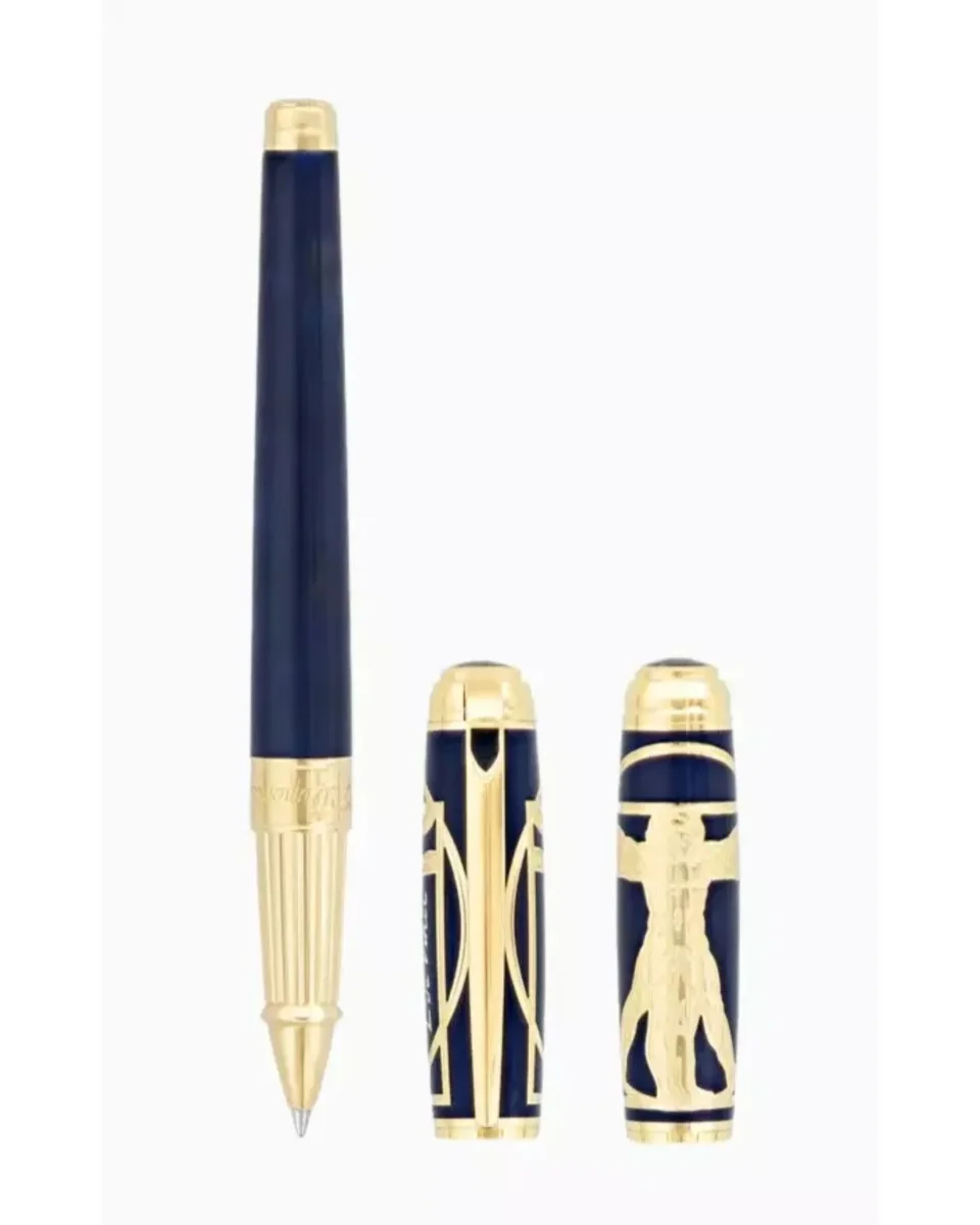 S.t.dupont Roller Line D 'uomo Vitruviano' Blu Unisex - immagine 7