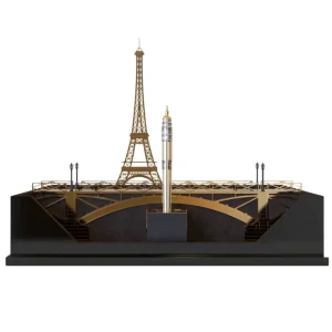 S.T. Dupont Set Penna da Scrittura 'STD Loves Paris' Edizione Limitata Nero Oro Unisex