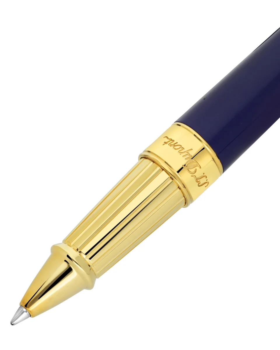 S.t.dupont Penna Roller Large 'koi Fish' Blu limited edition Eternity D - immagine 5