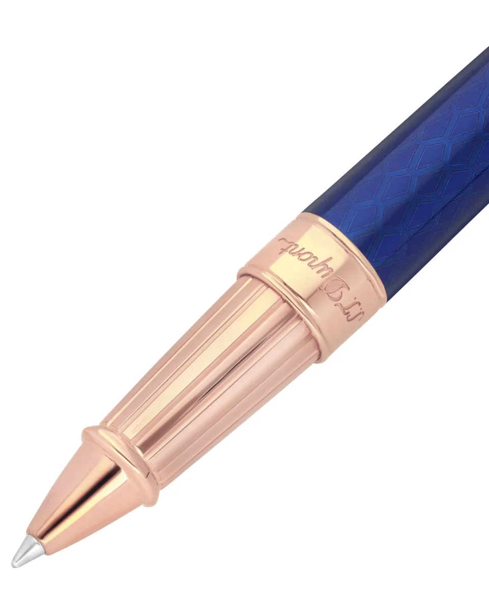 S.t.dupont Penna Roller Eternity Large Dragon Blu Unisex - immagine 4