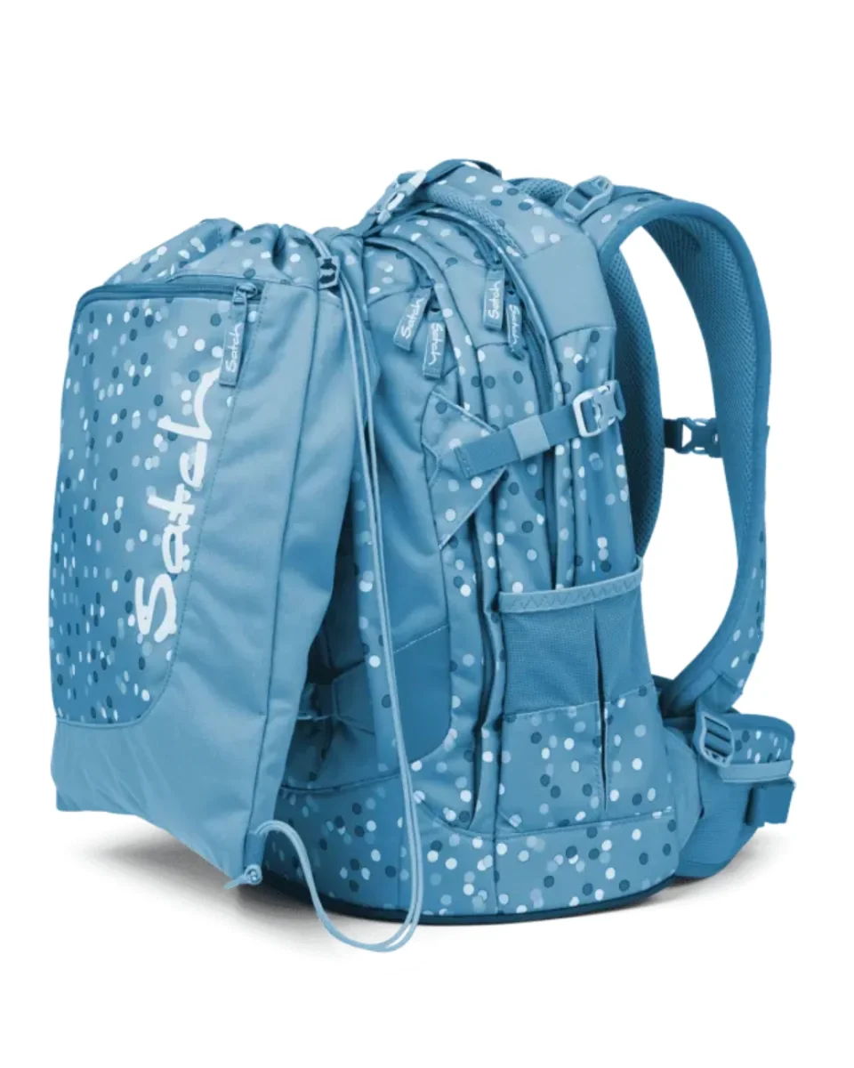 Satch Sacca sport Sacchetta 12 Litri Palestra Sport Blu Blue Tech - immagine 5