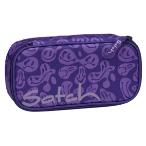 Satch portapenne astuccio 22x6x11 Cm Riciclato Viola Bright Faces Bambina