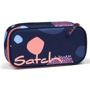 Satch Astuccio 22x6x11 Cm, Riciclato Blu Coral Reef Unisex