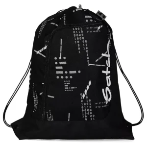 Satch Sacchetta 12 Litri Palestra Sport Nero Unisex