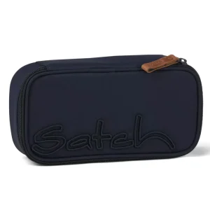 Satch Astuccio Nordic Blue 22x6x11 Cm, Poliestere Riciclato Blu Scuro Unisex