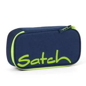 Satch Astuccio Rigido Toxic Yellow 22x6x11 Cm Poliestere Riciclato Blu Giallo Bambino Unisex
