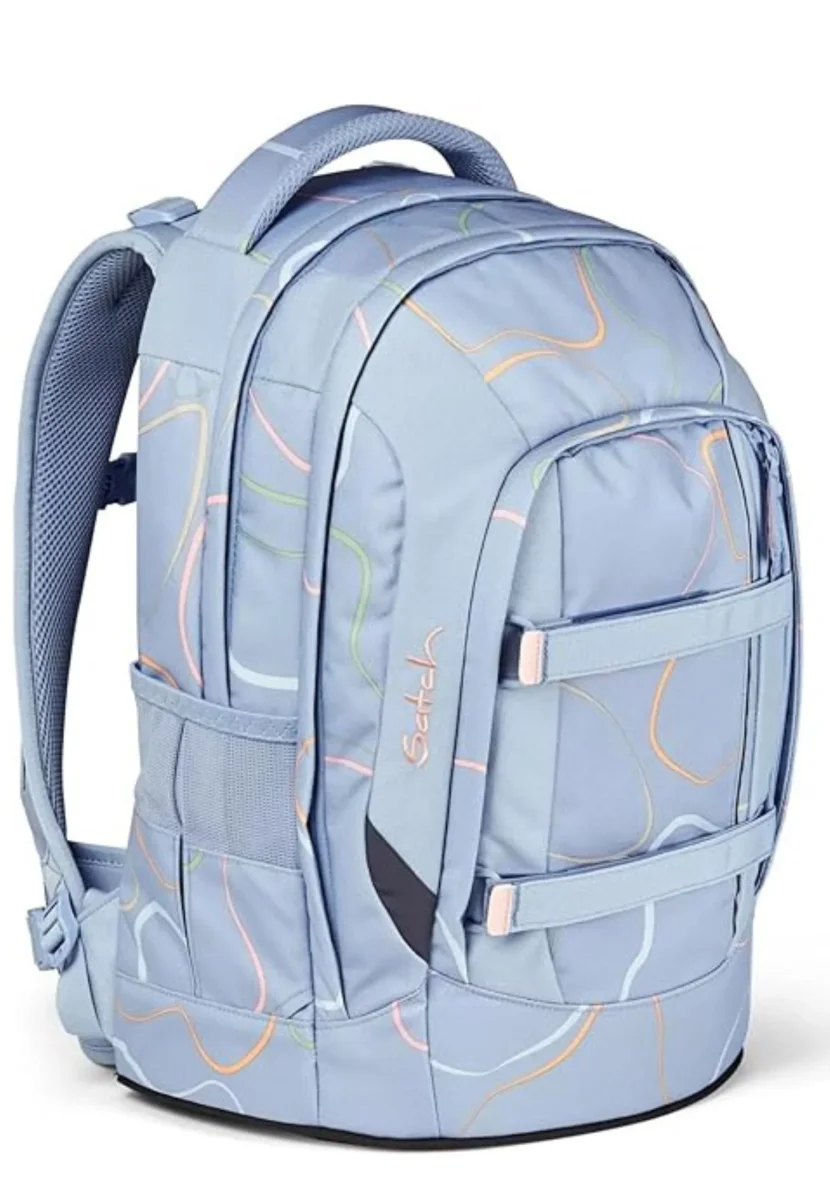 Satch Zaino Personalizzabile Ergonomico Eco 30 Litri Azzurro Vivid Blue Pack - immagine 3